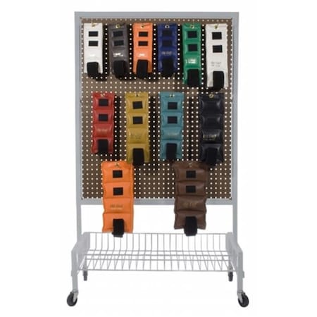 Fabrication Enterprises Fabrication Enterprises 10-0255 The Original Cuff Ankle and Wrist Weight - 24 Piece Set With Rack 10-0255